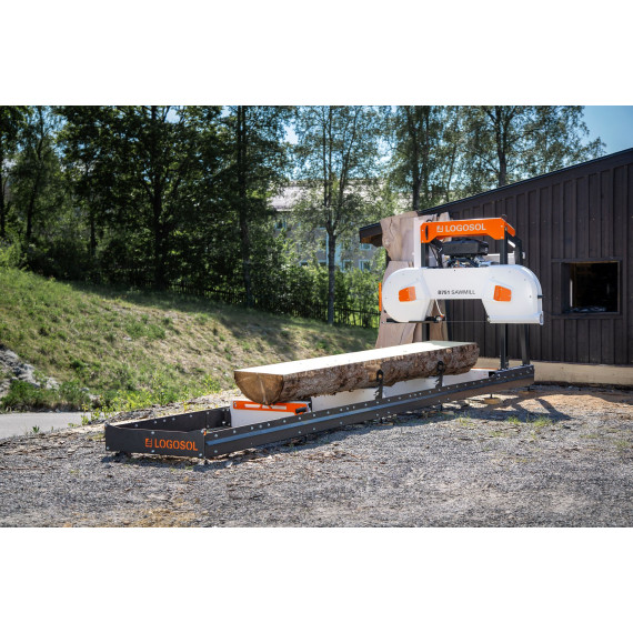 Logosol B751 Båndsagbruk med 4,6kW elmotor