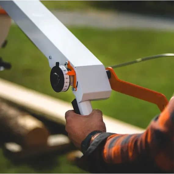 Cut Set Retro-fit for elektriske båndsagbruk med tommersveiv