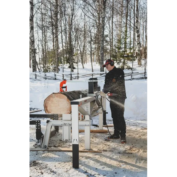 F3 kjedesagbruk (6 m) Stihl MS661 og manuell fjernmating for motorsag
