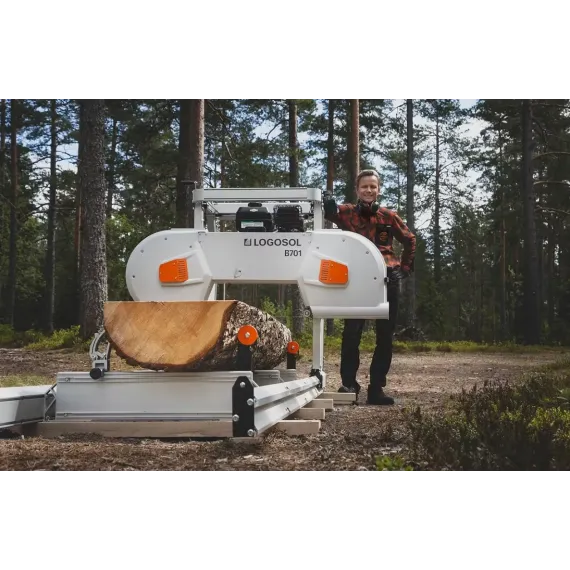 Logosol B701 Båndsagbruk 4,6kW 400V elmotor