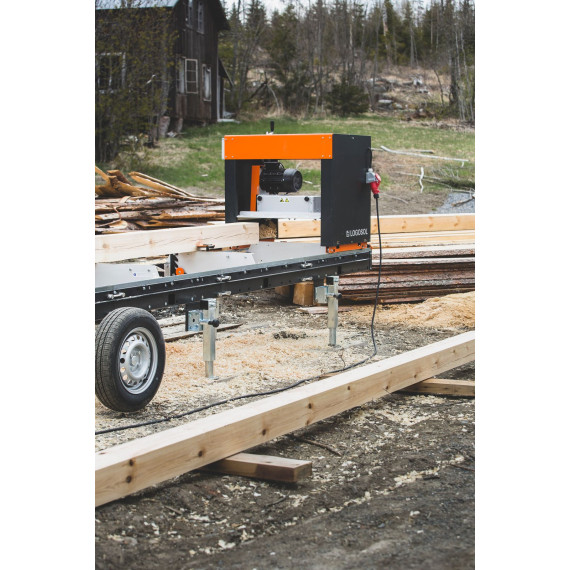 Logosol LM410 med 9hk bensinmotor