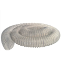 Fleksislange 102 mm, 3 meter PU gjennomsiktig