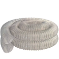 Fleksislange 102 mm, 6 meter PU gjennomsiktig